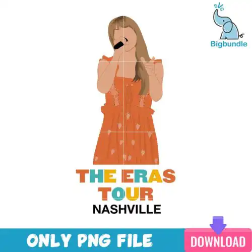 The Eras Tour Nashville Png, Taylor Swift Png, SG080723102