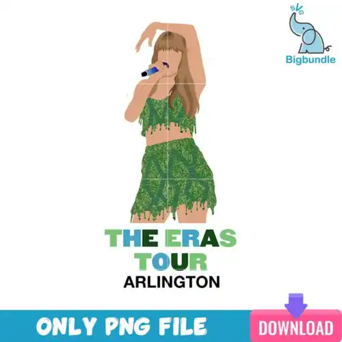 Taylor Swift The Eras Tours Arlington Png, Taylor Swift Png, SG080723106