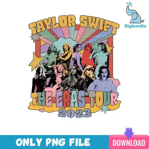 Taylor Swift The Eras Tour 2023 Png, Taylor Swift Png, SG080723116