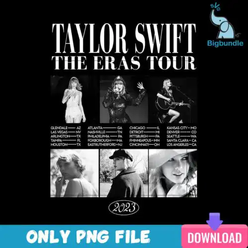 Taylor Swift The Eras Tour Png, Taylor Swift Png, SG080723120
