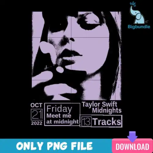 Taylor Swift Meet Me At Midnights Png, Taylor Swift Png, SG080723129