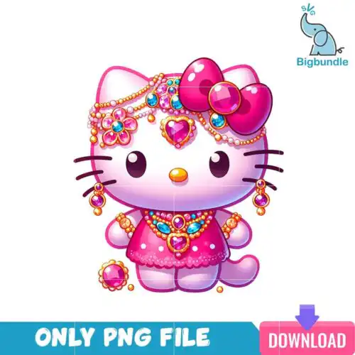 Hello Kitty Blink Jewelry PNG