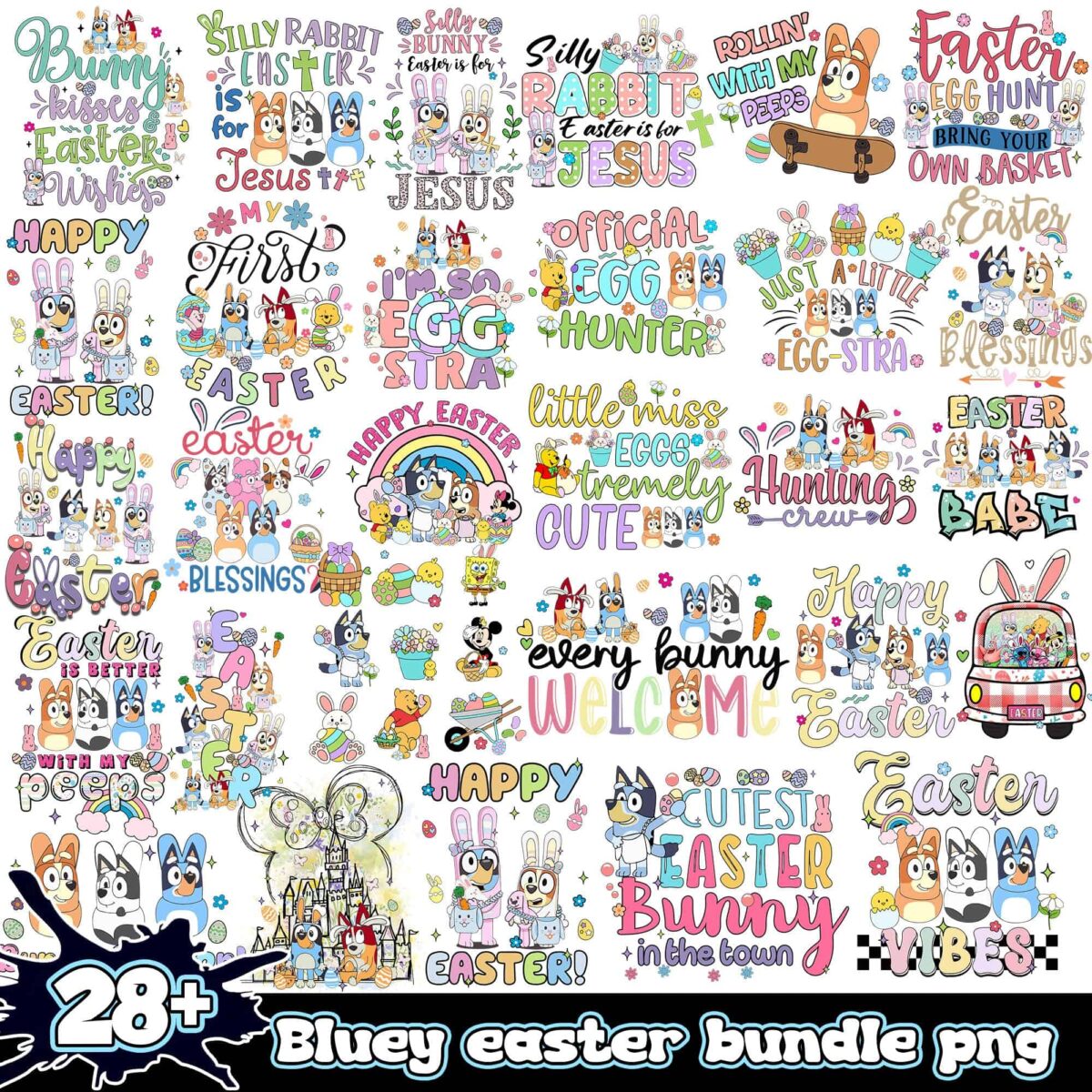 blueyeasterpngbundle