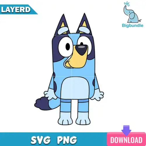 Bluey svg, bluey svg, digital download.