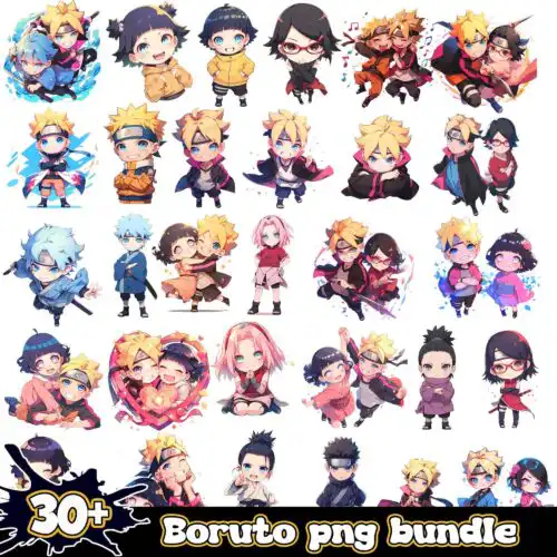 borutopngbundle.jpg Boruto Bundle 30+ PNG