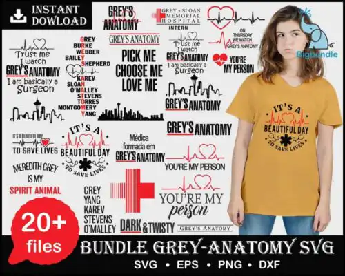 Bundle Grey Anatomy Svg,Grey Anatomy Svg, Png, Eps, dxf