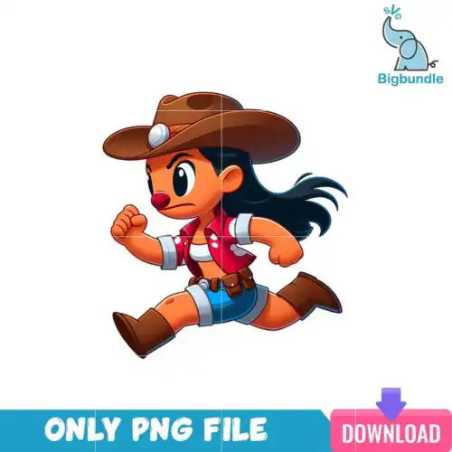 cartooncowboy_11.png Lilo Cartoon Cowboy Era PNG