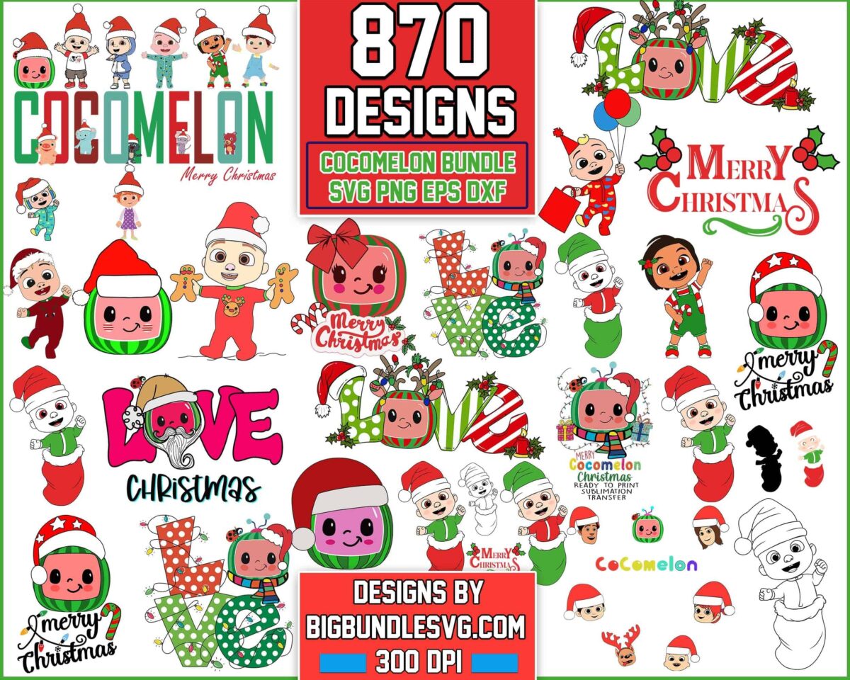 cocomelonchristmas870 bundle9.99bigbundle