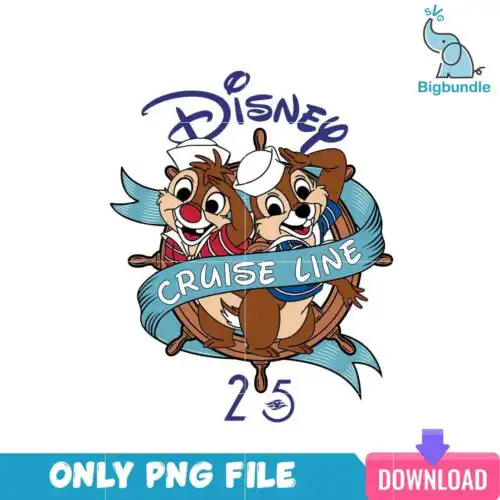 Cruise Line Chip And Dale PNG