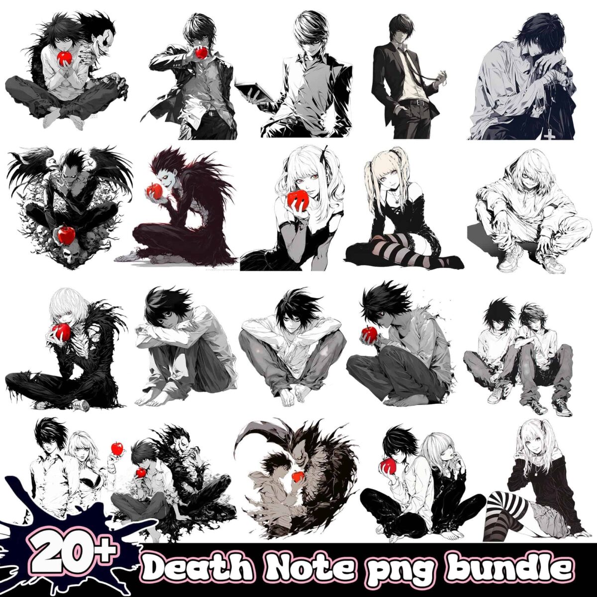 deathnotepngbundle