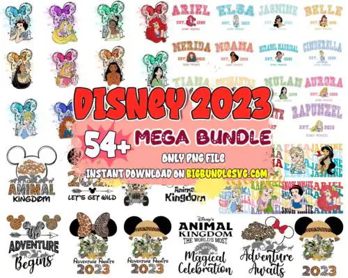 disney2023bundle7.991.jpg NEWEST Disney 2023 Bundle PNG - Digital Download