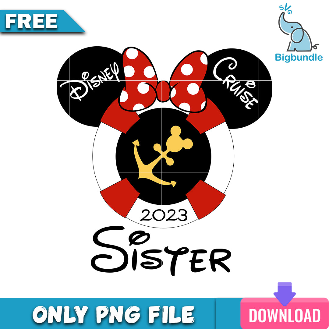 Disney cruise sister png, disney png, Digital download.