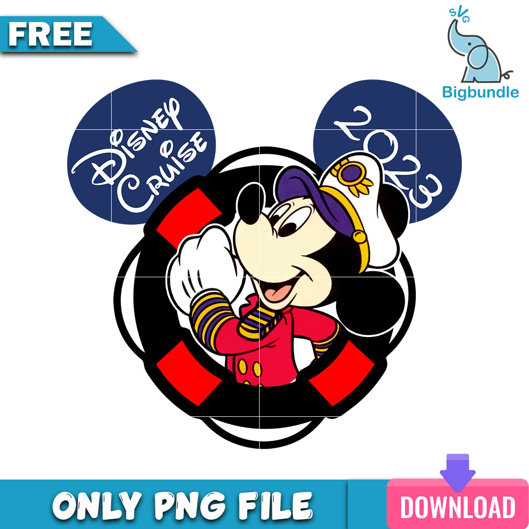 Mickey dream cruise 2023 png, disney png, Digital download.