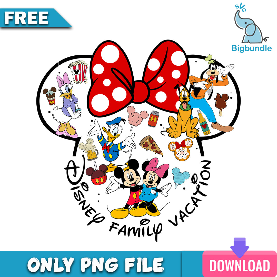 Disney family vacation 2023 png, disney png, Digital download.