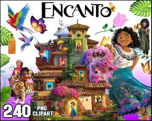 Encanto Clipart PNG Bundle 2 - Dgital download