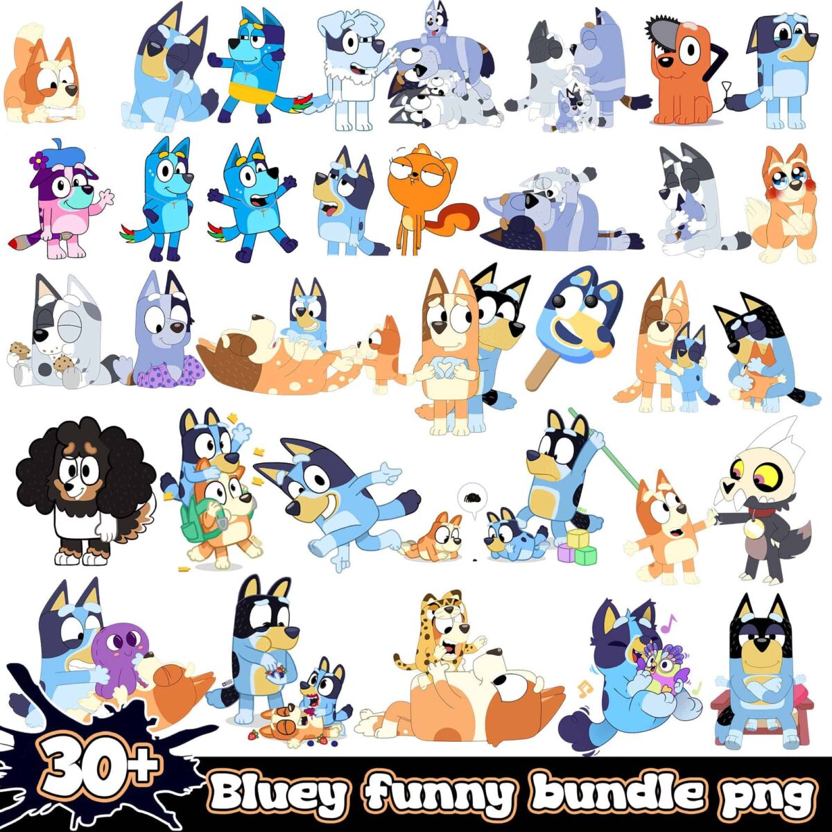 funnyblueybundlepng2