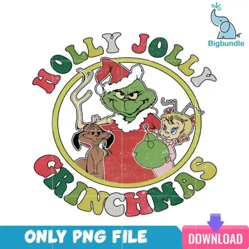 grinchchristmaspng_3.png Holly Jolly Retro Grinchmas PNG