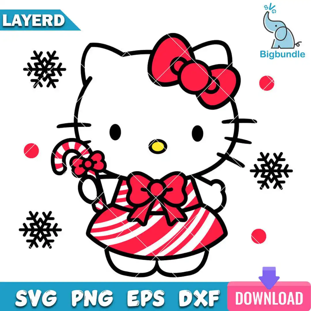 hellokittychristmascandysvg.jpg Hello Kitty Christmas Candy SVG