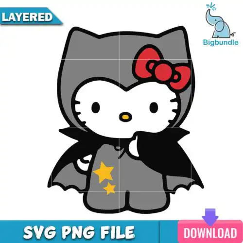 Hello kitty halloween, halloween png, svg, Digital download.