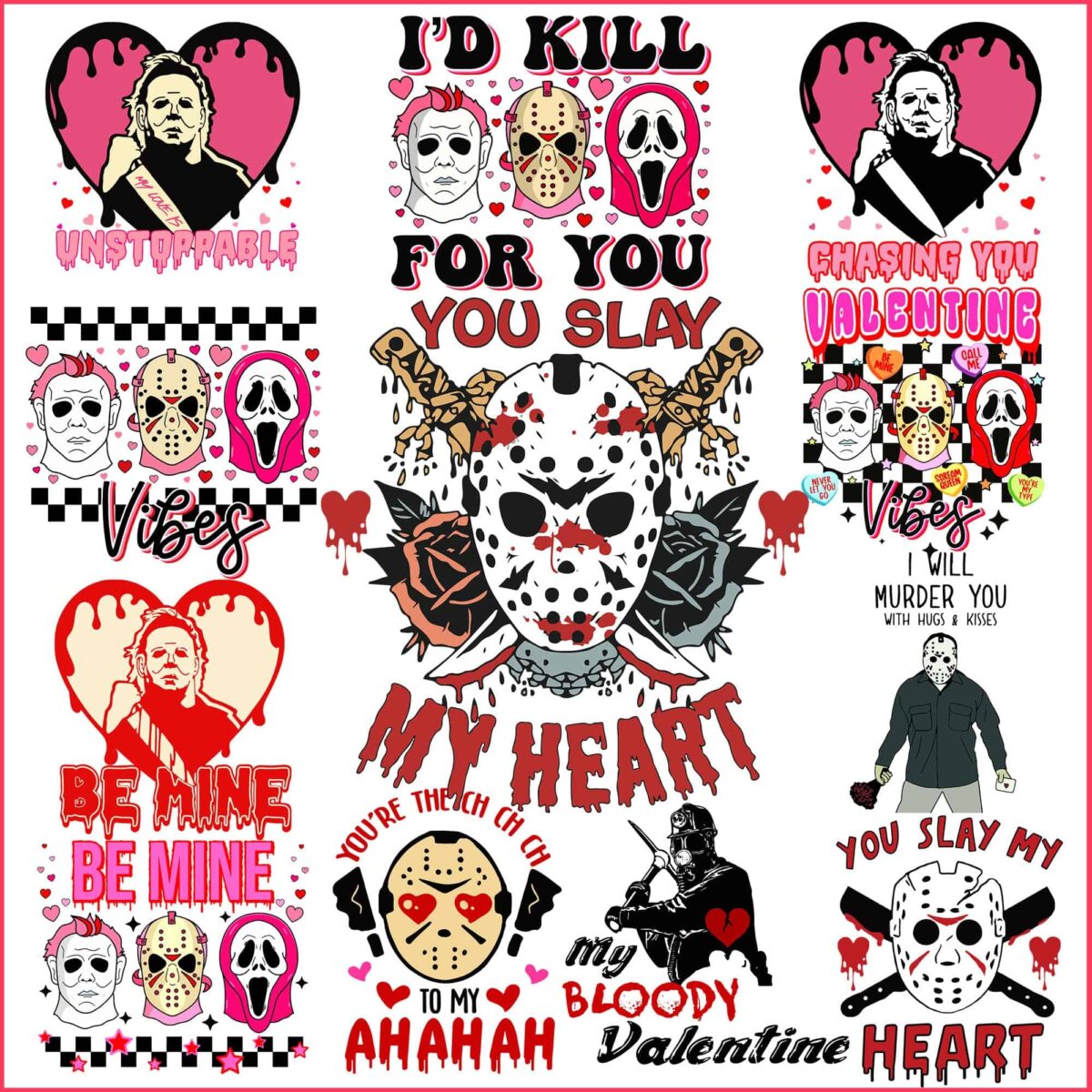 horrorvalentinebundlesvg