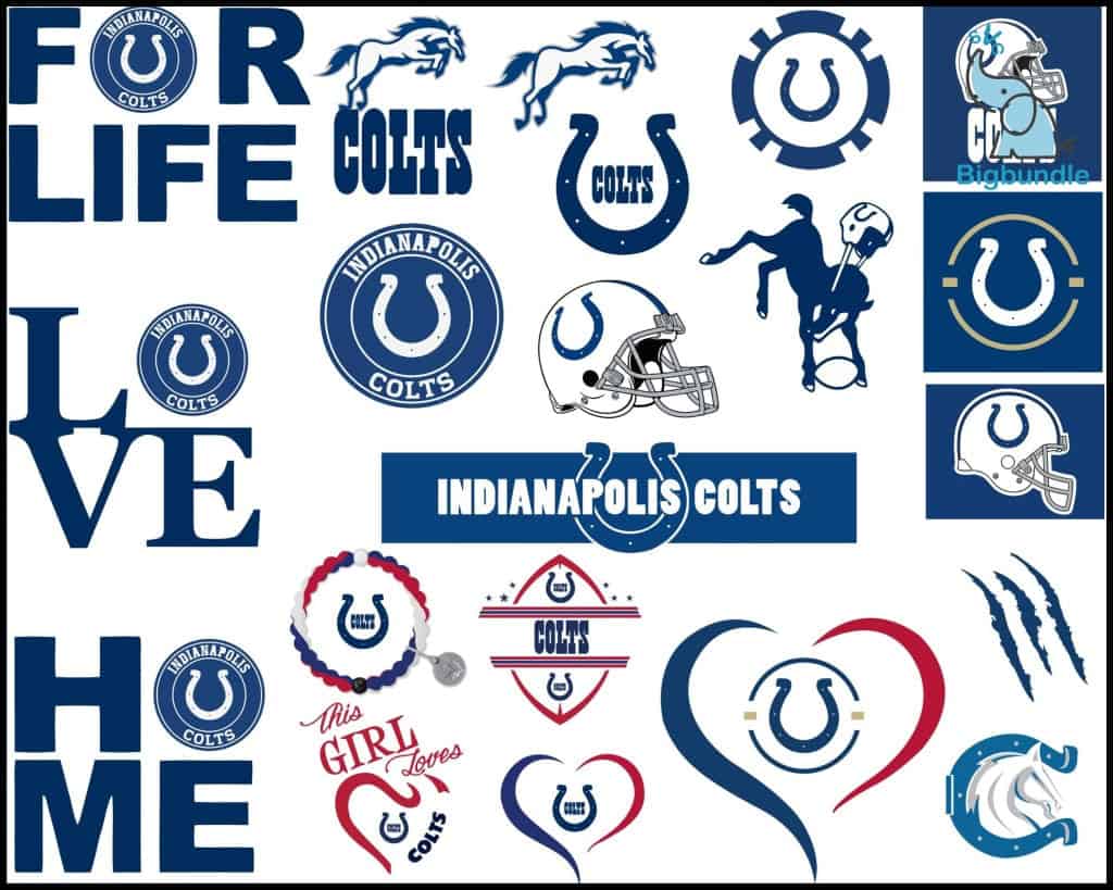 indianapolis colts bundle svg sport nfl png dxf eps digital file 941