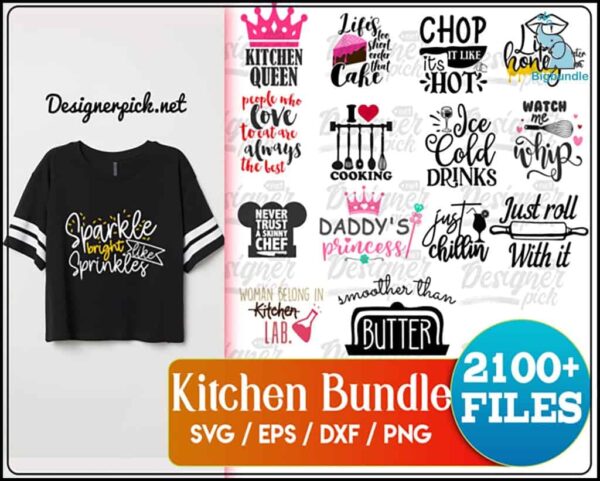 Kitchen Svg Bundle - Digital Download - BigBundleSVG