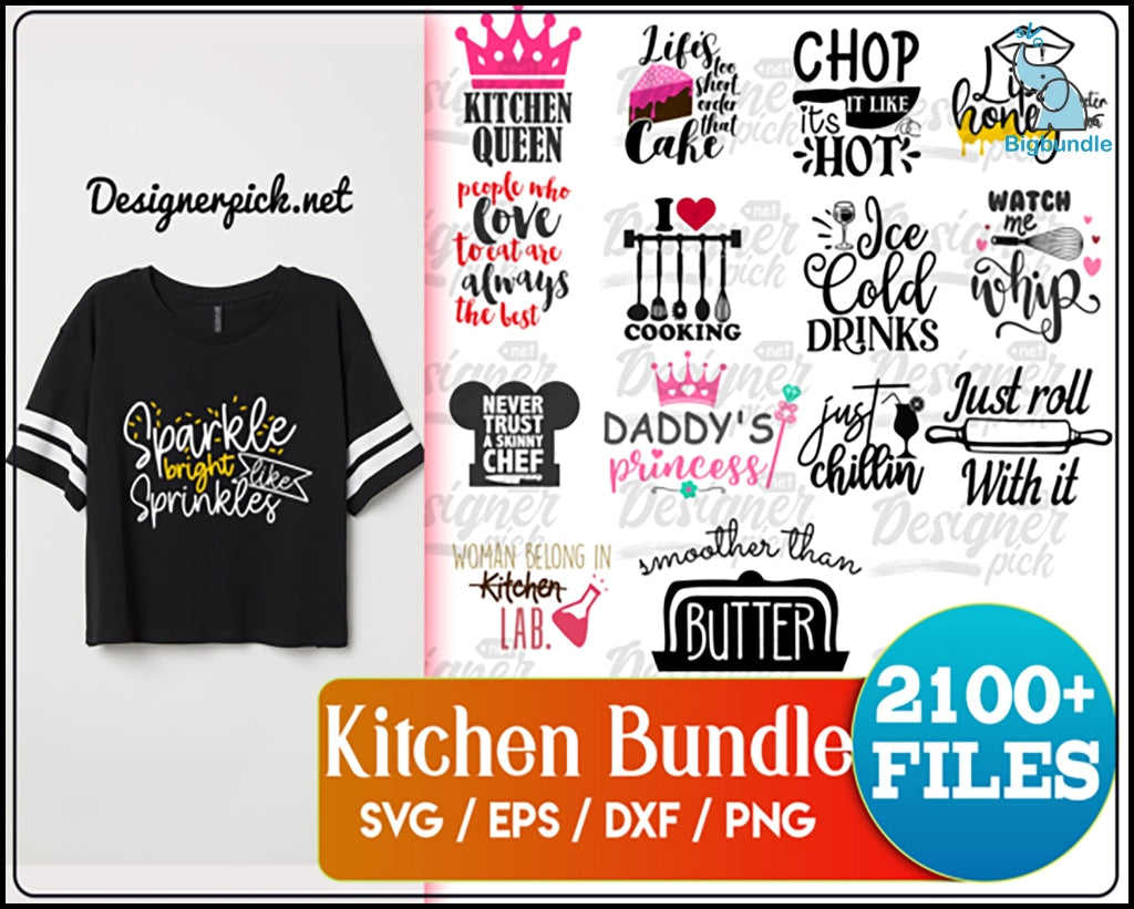 Kitchen Svg Bundle - Digital download