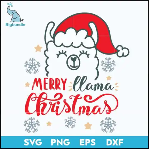 merry-llama-christmas-svg-png-dxf-eps-digital-file-253.jpg Merry llama christmas svg, Christmas svg, png, dxf, eps digital file