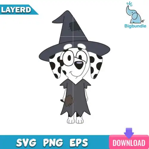 Bluey Chloe Halloween Svg, Bluey Halloween Svg, SG31072338
