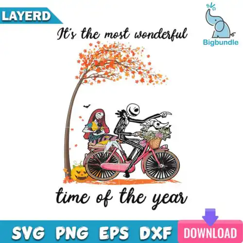 It's The Most Wonderful Time Of The Year Svg, Hallowween Svg, SG01072302