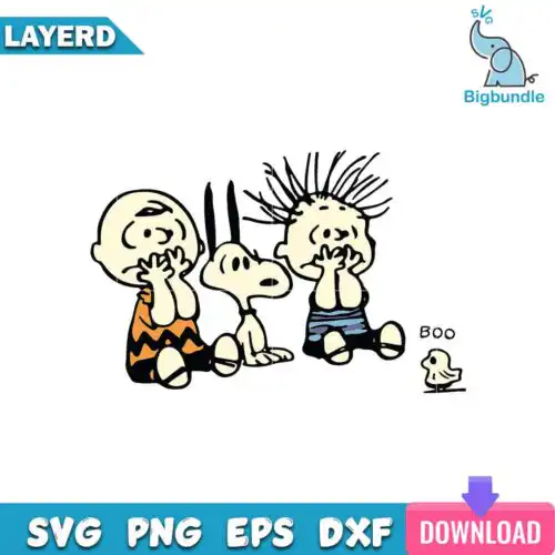 Snoopy, Charlie Brown, Linus Van Pelt Svg, Halloween Svg, SG01072315