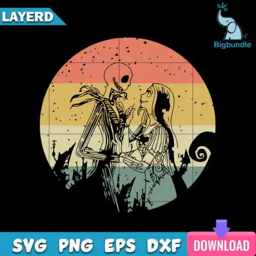 mockup-bigbundle-HLW2409205.jpg Jack and Sally Svg, Nightmare Before Svg, Halloween Svg, SG01072357