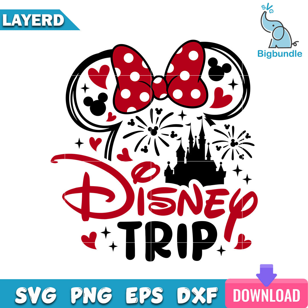 Disney Trip Minnie Svg, Minnie Mouse Svg, Disney Svg, SG19062364