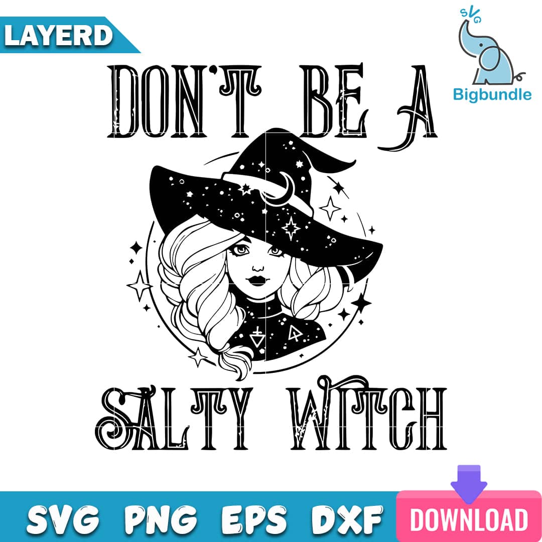 mockup bigbundle file l Don t Be A Salty Witch