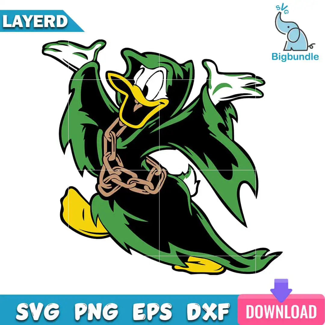 Donald Duck Maleficent Halloween Svg, Halloween Svg, SG13072307