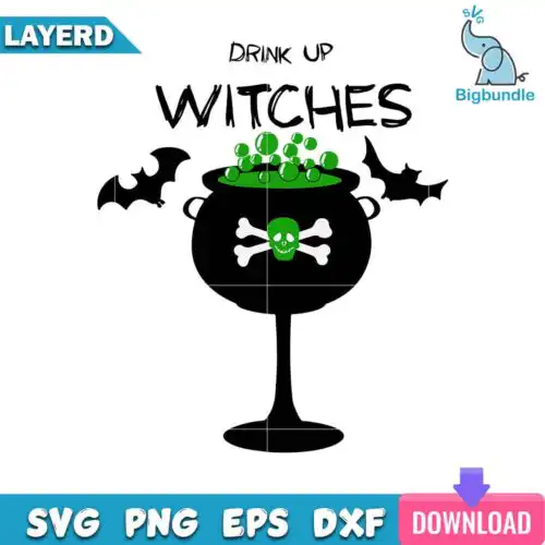 Drink Up Witches Svg, Halloween Svg, SG13072317