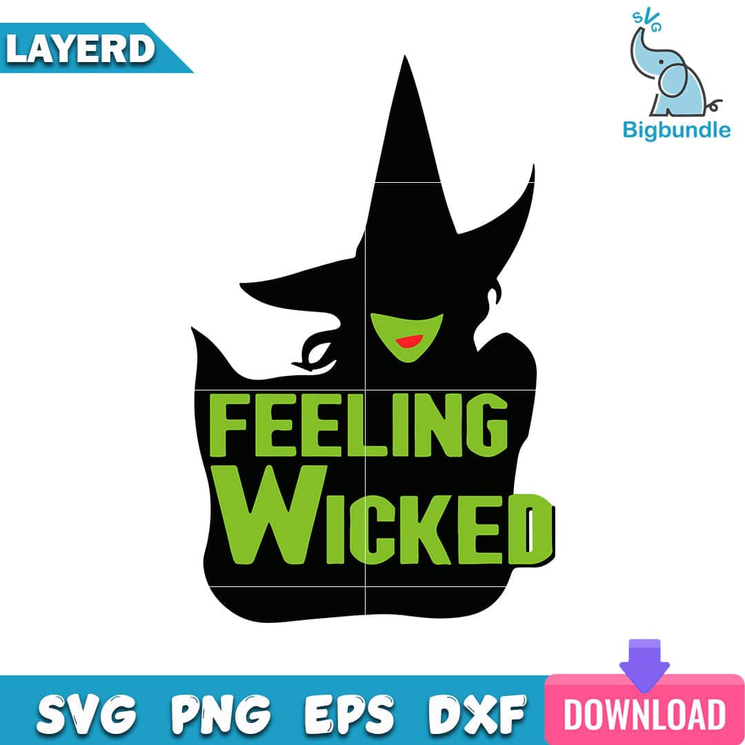 mockup bigbundle file l Feeling Wicked Halloween