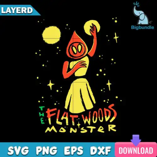Flatwoods Monster Horror Svg, Halloween Svg, SG13072329