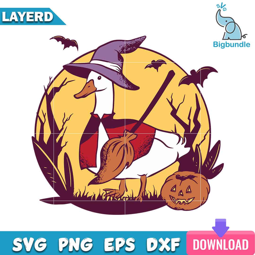 mockup bigbundle file l Honky Duck Halloween