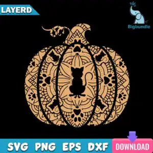 mockup-bigbundle-file-l_-pumpkin-cat-mandala-halloween.jpg Black boho mandala pumpkin with central sitting cat silhouette, paw prints and heart cutouts