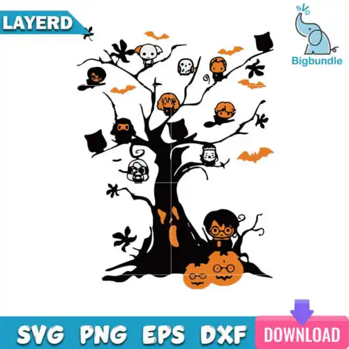 Halloween Harry Chibi Svg, Halloween Svg, SG13072370