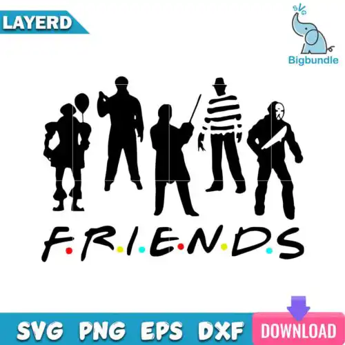 Horror Friend Movies Svg, Halloween Svg, SG130723108