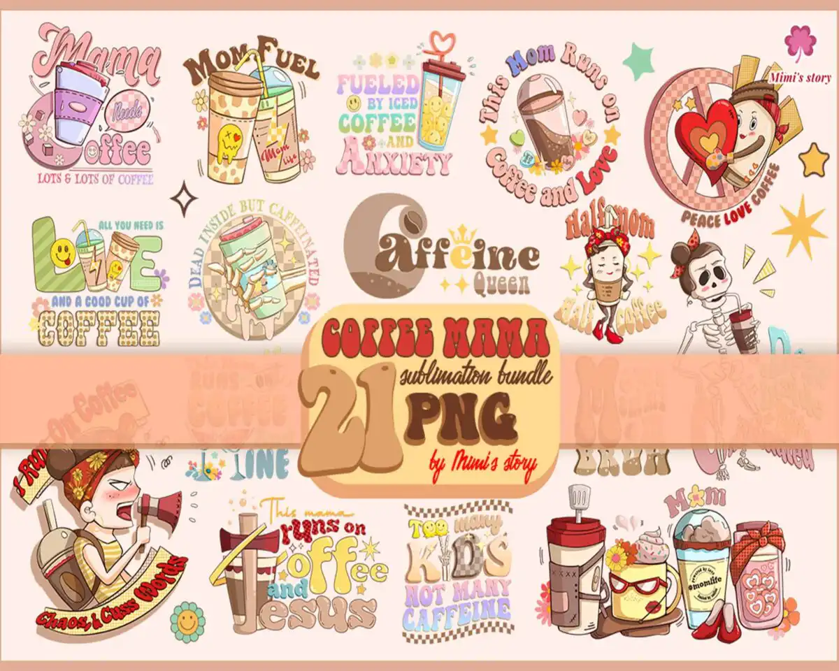 mothersdaybundle5.jpg 21 Mother's Day coffee cups png, Mother's Day Png, Mom Life Png, Girl Mum Png, Mama Png, Mama Sublimation