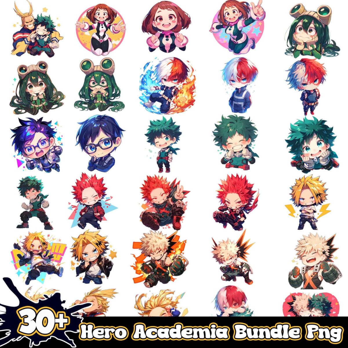 myheroacademiapngbundle