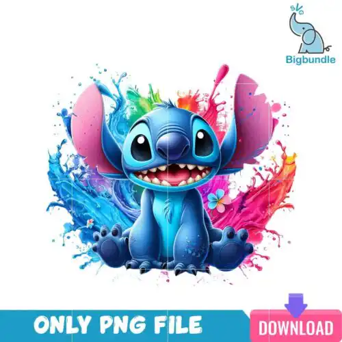 Stitch Smiling Lilo And Stitch PNG