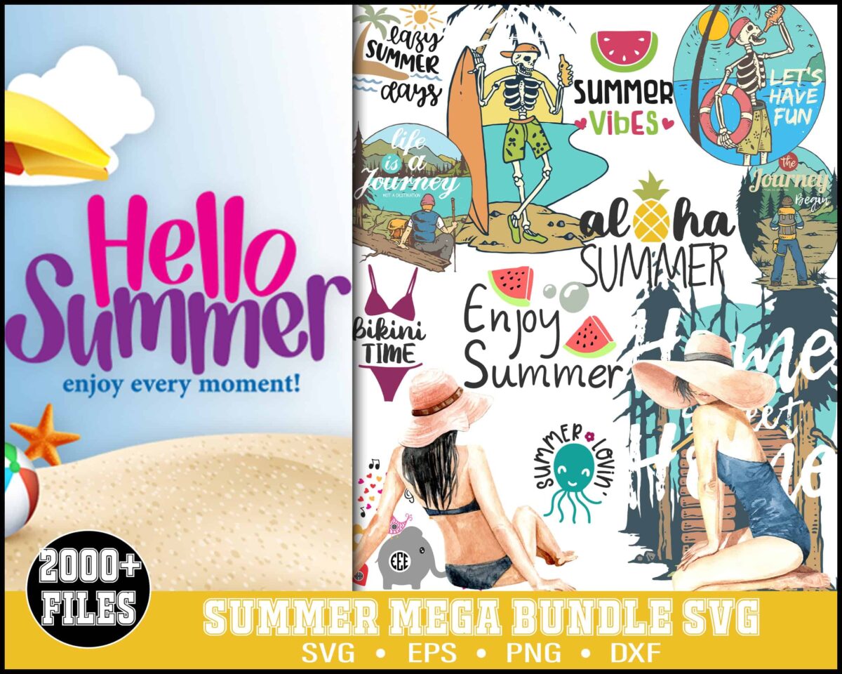 summer bundle svg280