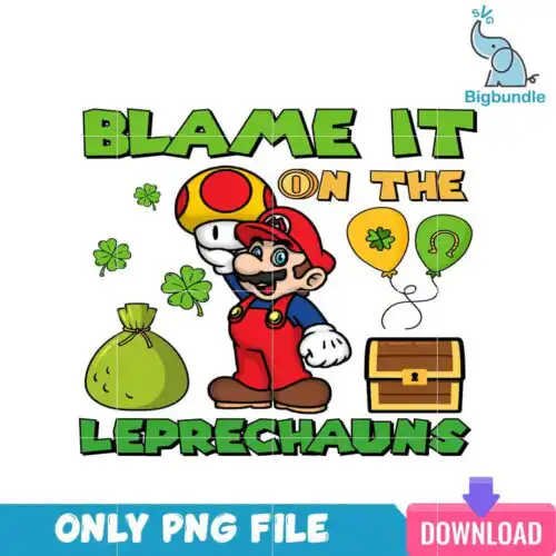 Mario Blame It Super Mario PNG