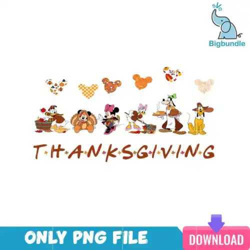 Disney Happy Thanksgiving PNG