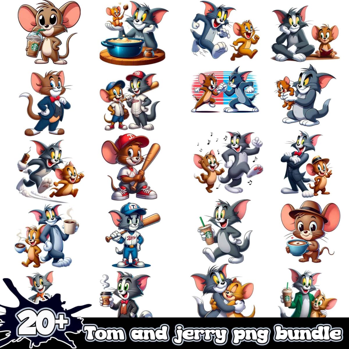 tomandjerryspngbundle