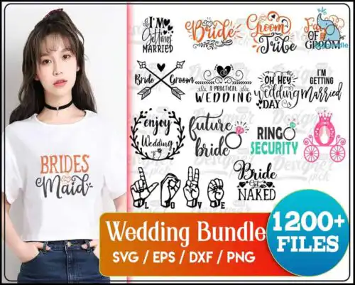 Wedding Svg Bundle - Digital download